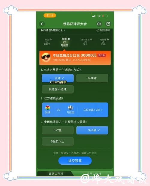 全面解析世界杯竞猜平台体验与评测